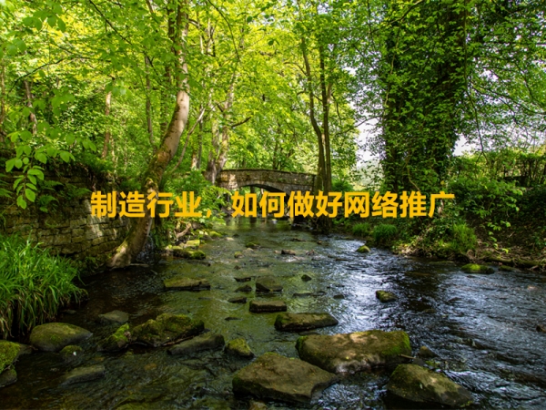 制造行業(yè)，如何做好網(wǎng)絡(luò)推廣？